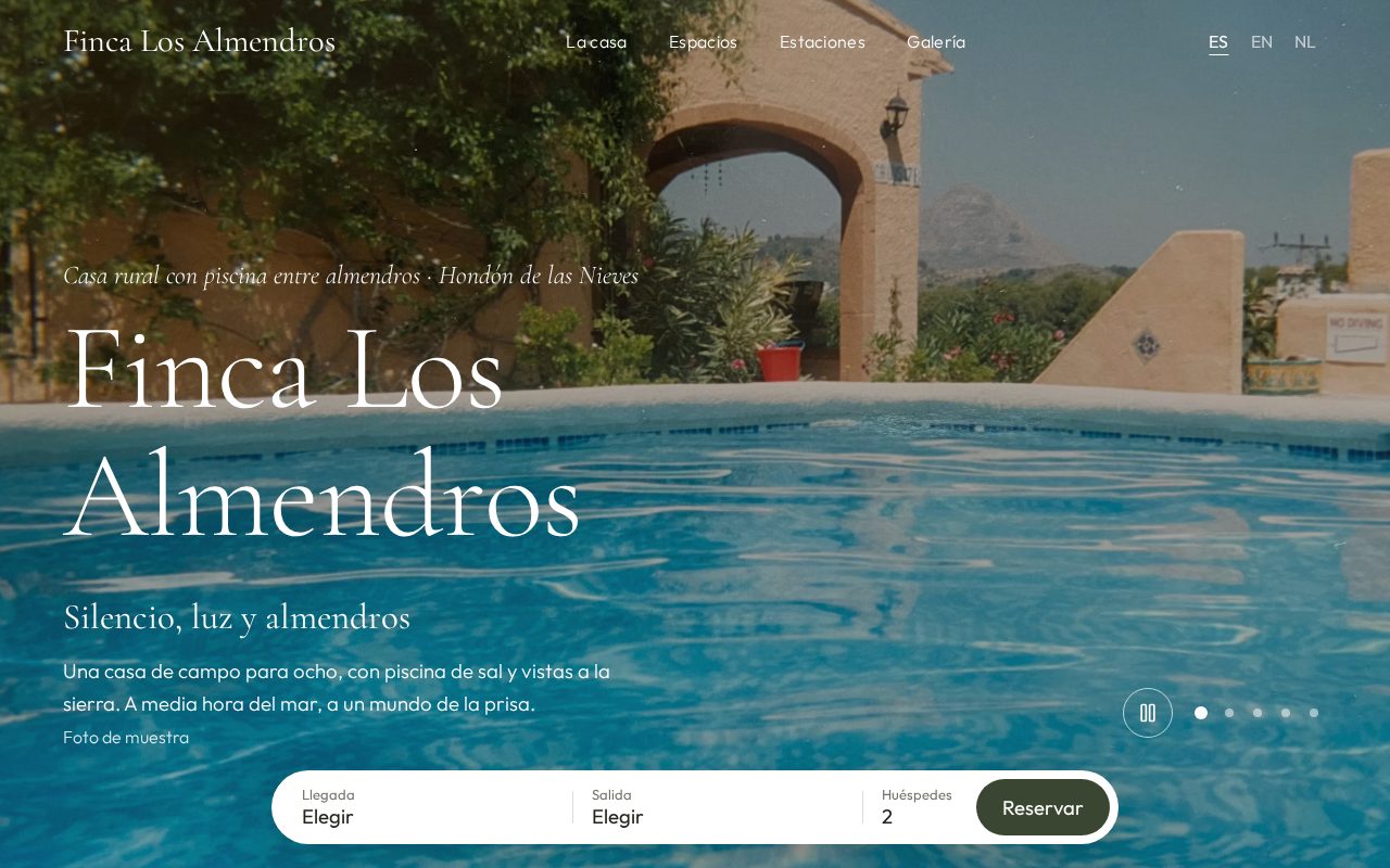 Finca Los Almendros: Casa rural